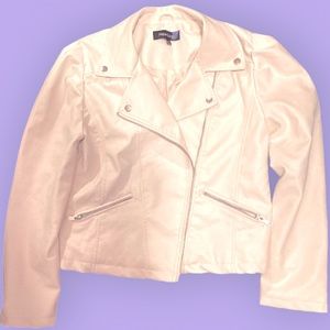 White Motorcycle Jacket